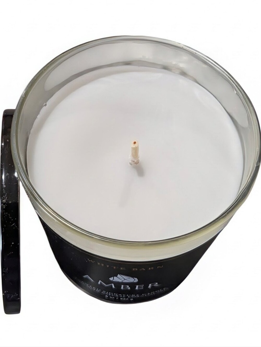 NEW Limited Release Bath and Body Works "Amber" Single With Candle - Picture 2 of 3